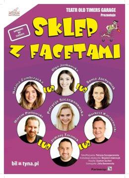 Grybów Wydarzenie Spektakl Sklep z facetami