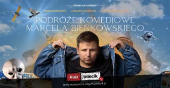 Gorlice Wydarzenie Stand-up Podróże Komediowe Marcela Bieńkowskiego - przemyślane żarty, lokalne ciekawostki, sympatyczne rozmow